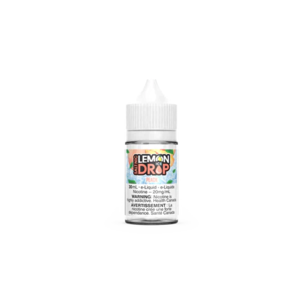 Lemon Drop Ice Salt Nic Vape Juice - Peach (30ml)
