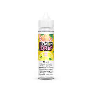 Lemon Drop Salt Nic Vape Juice– Pink (60mL)