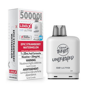 Level X Flavour Beast Unleashed G2 Ultra - Epic Strawberry Watermelon Iced