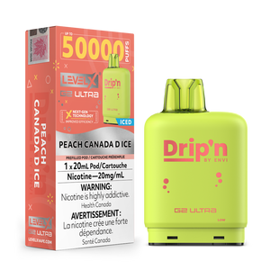 Level X Dripn G2 Ultra - Peach Canada D Ice