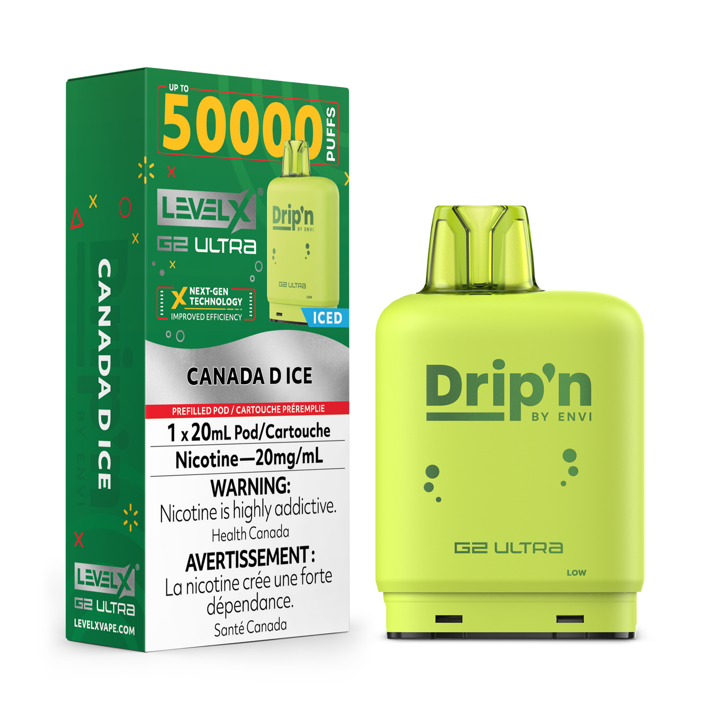 Level X Dripn G2 Ultra - Canada D Ice