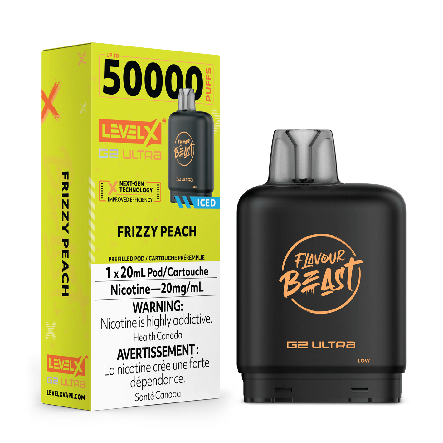 Level X Flavour Beast G2 Ultra - Frizzy Peach