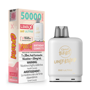Level X Flavour Beast Unleashed G2 Ultra - Cravin Birthday Confetti