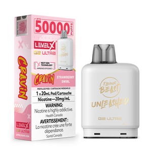Level X Flavour Beast Unleashed G2 Ultra - Cravin Strawberry Swirl