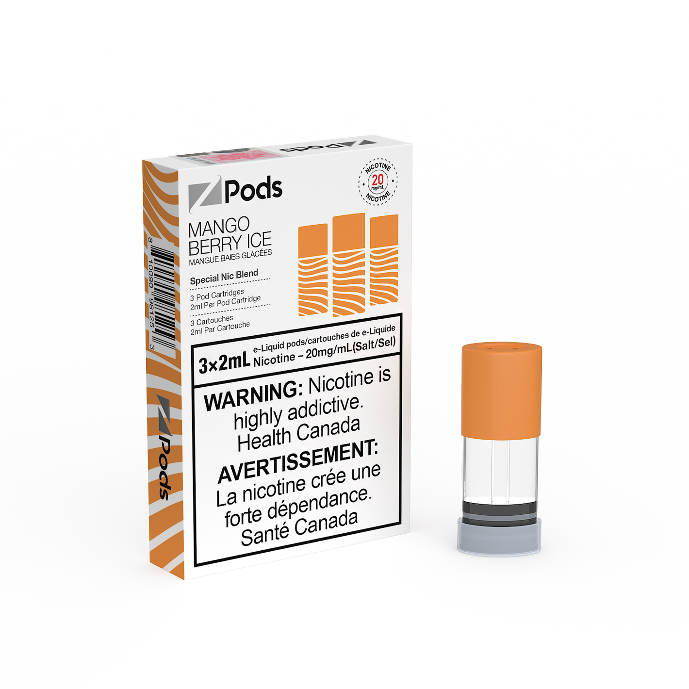 Zpods - Mango Berry Ice