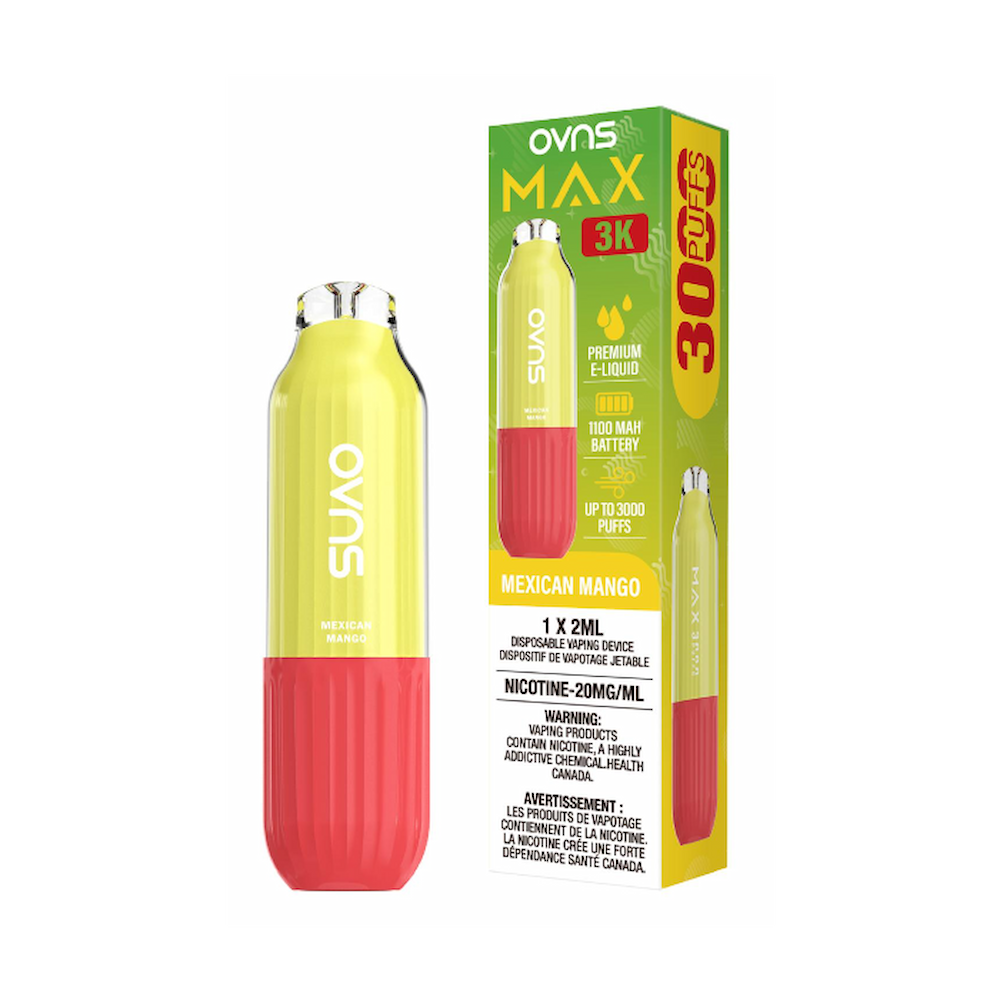 OVNS Max 3k Puffs Disposable Vape - Mexican Mango