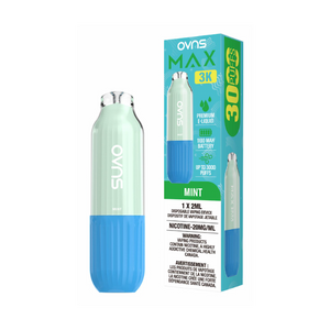 OVNS Max 3k Puffs Disposable Vape - Mint