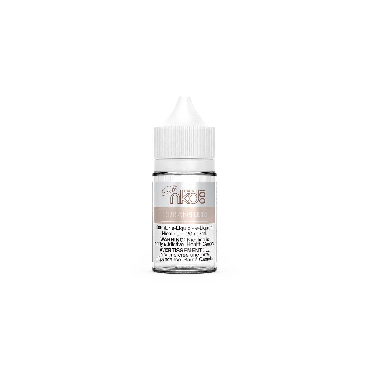 Naked 100 Vape Juice Salt Nic - Cuban Blend(30mL)