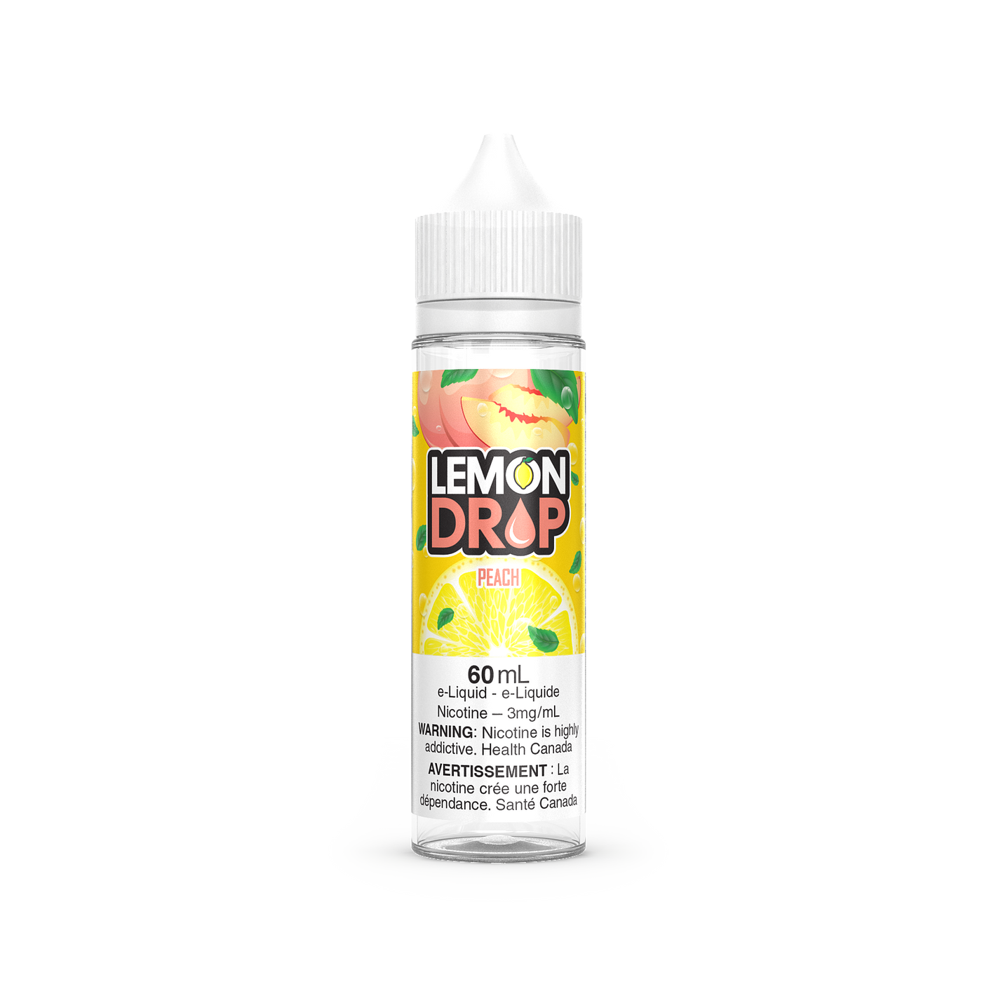 Lemon Drop Freebase Vape Juice - Peach (60ml)