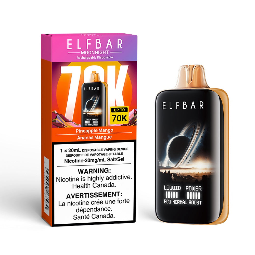 Elf Bar Moon Night 70k - Pineapple Mango