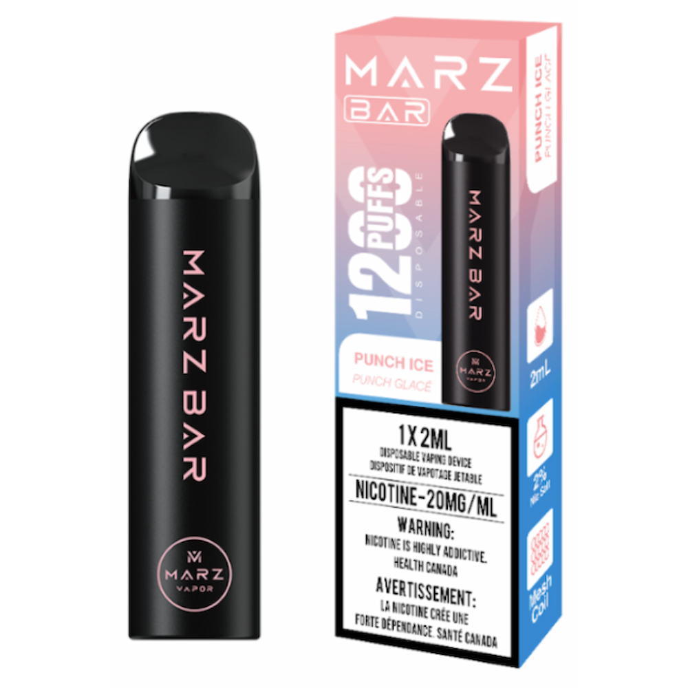 Marz Bar 1200 Disposable Vape - Punch Ice