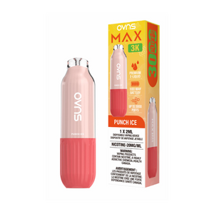OVNS Max 3k Puffs Disposable Vape - Punch Ice