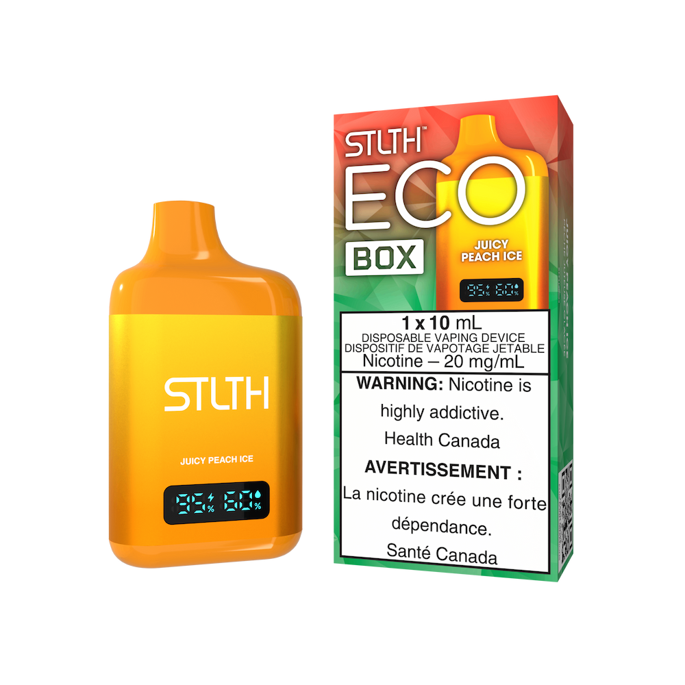 STLTH ECO Box Disposable Vape -   Juicy Peach Ice