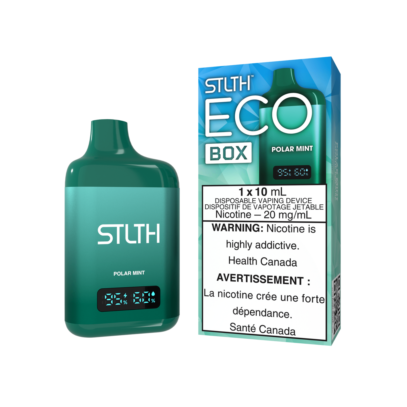 STLTH ECO Box Disposable Vape - Polar Mint