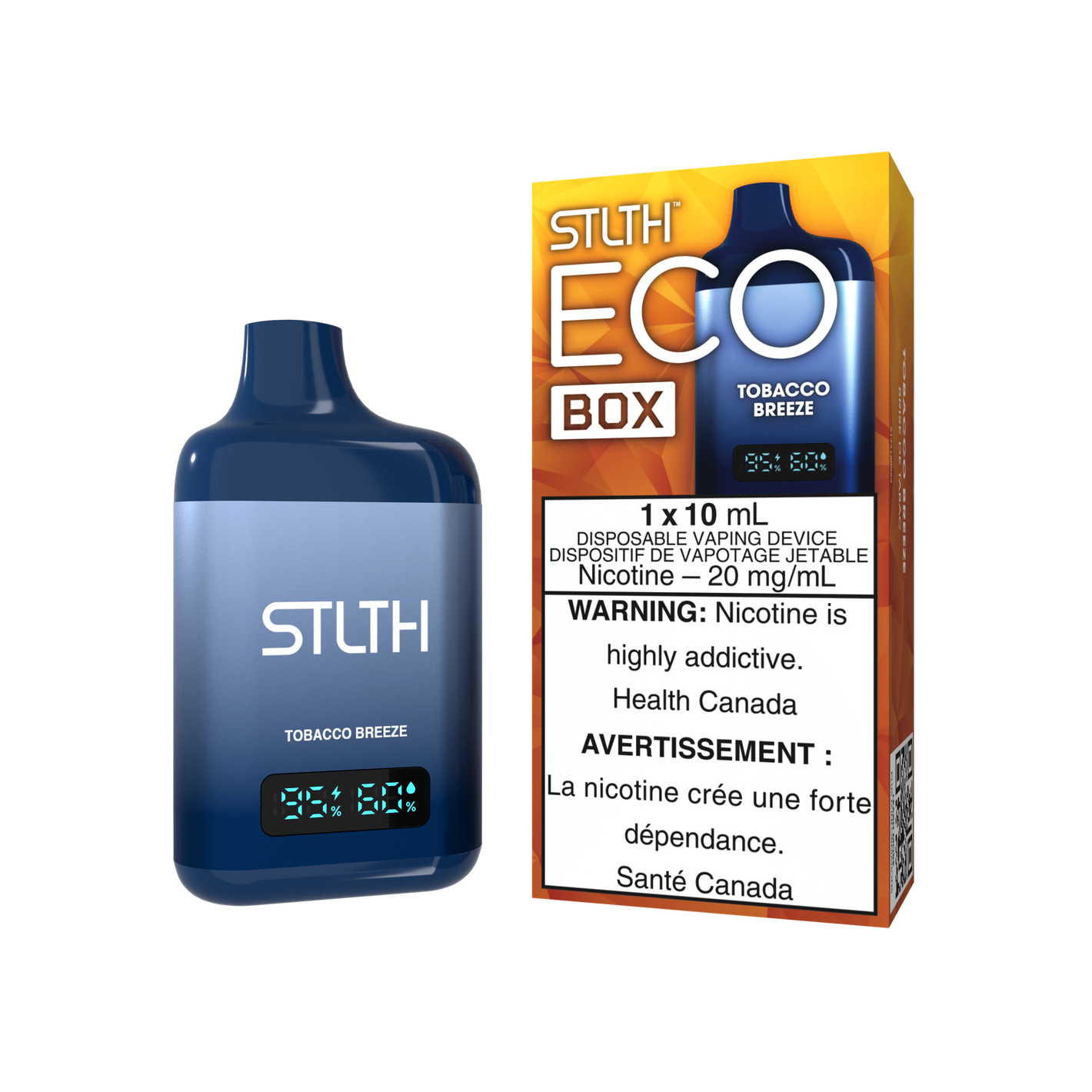 STLTH ECO Box Disposable Vape - Tobacco Breeze
