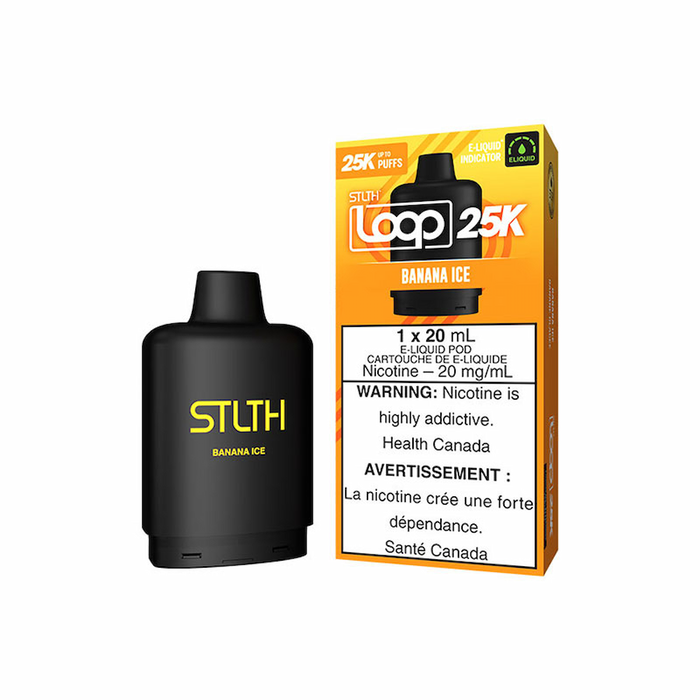 STLTH 25k Loop Pre-filled Vape Pod - Banana Ice