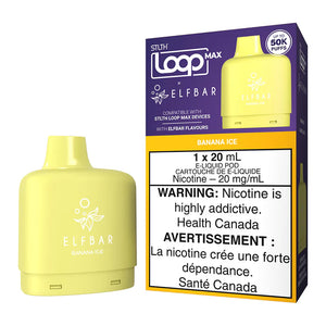STLTH x Elf Bar 50k Loop Max Pre-filled Vape Pod - Banana Ice