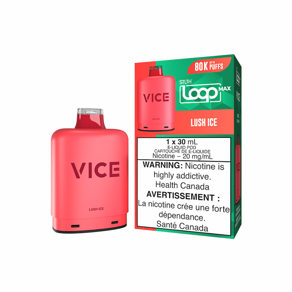 STLTH x Vice 80k Loop Max Pre-filled Vape Pod - Lush Ice