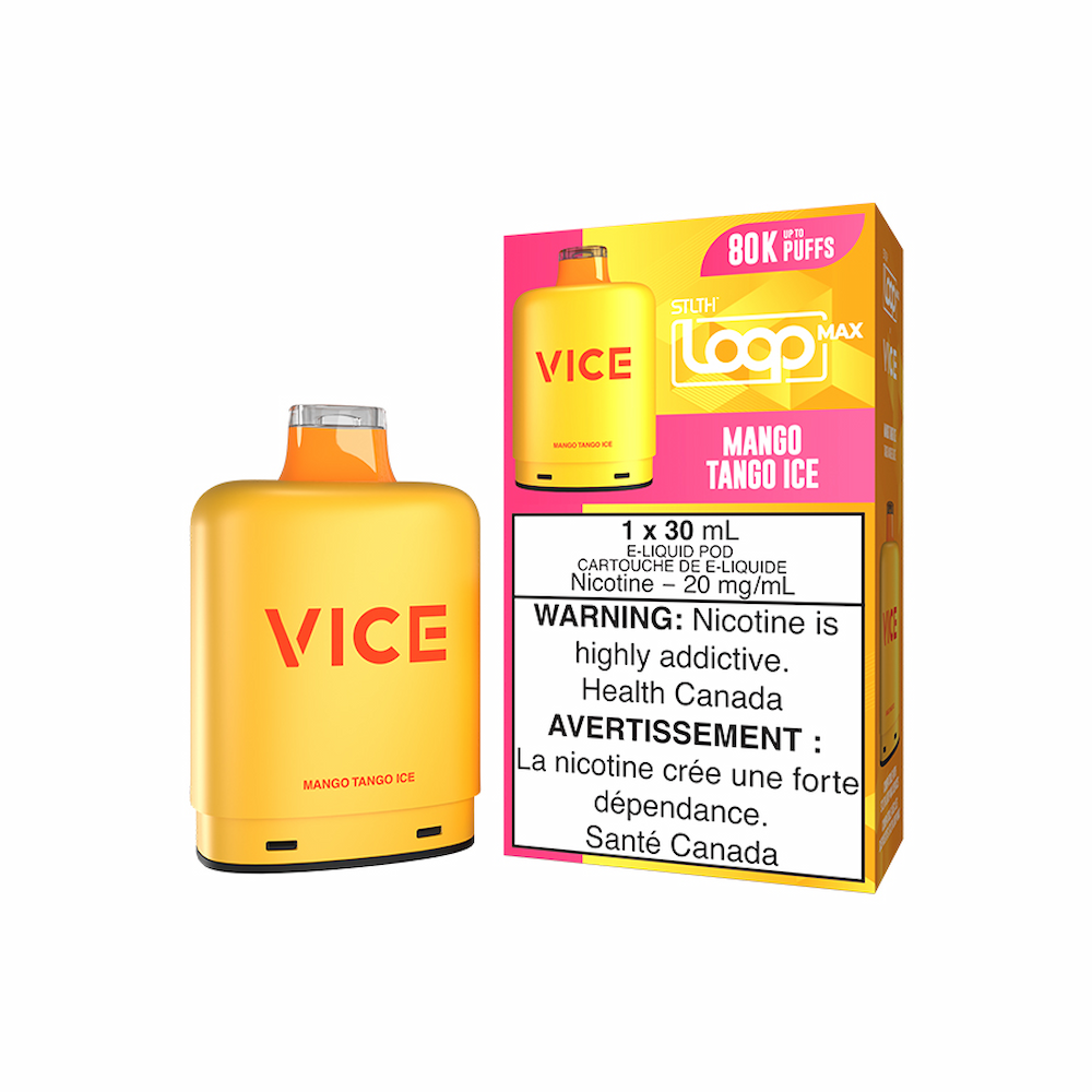 STLTH x Vice 80k Loop Max Pre-filled Vape Pod - Mango Tango Ice