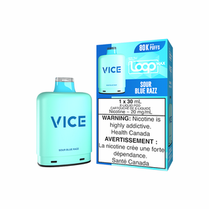 STLTH x Vice 80k Loop Max Pre-filled Vape Pod - Sour Blue Razz