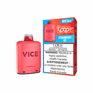 STLTH x Vice 80k Loop Max Pre-filled Vape Pod - Strawberry Ice