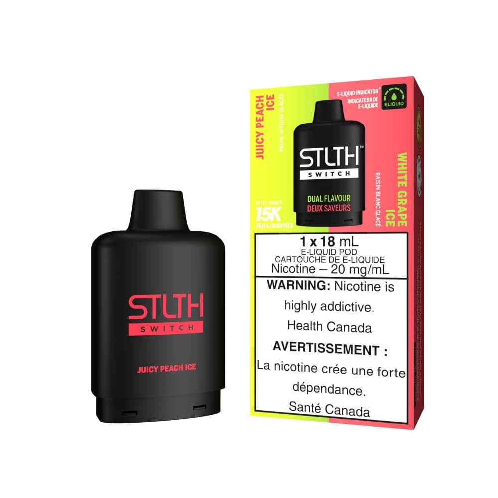 Stlth Switch - Juicy Peach | White Grape