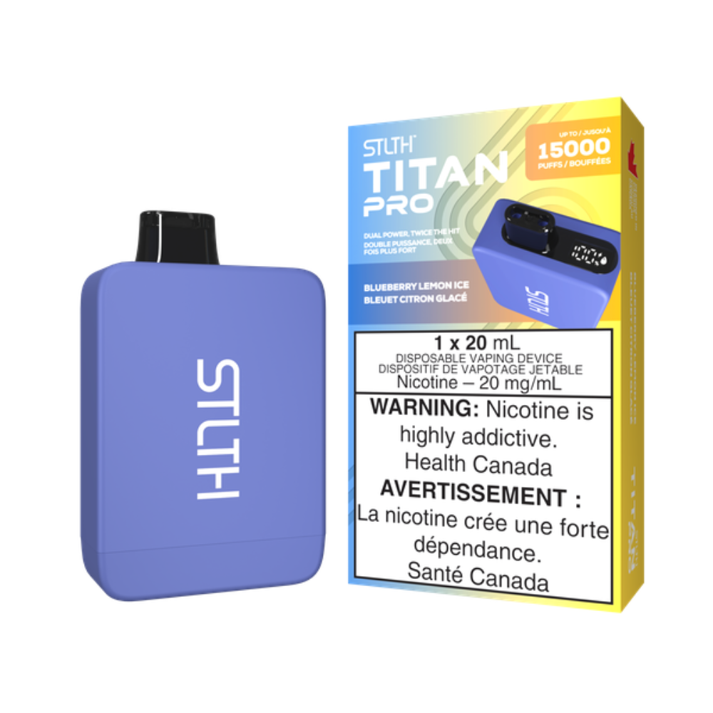 STLTH Titan Pro - Blueberry Lemon Ice