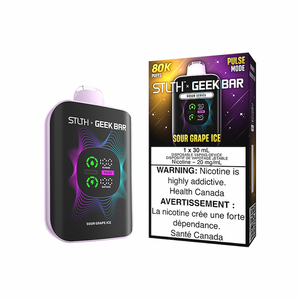 Stlth x Geekbar Disposable Vape - Sour Grape Ice