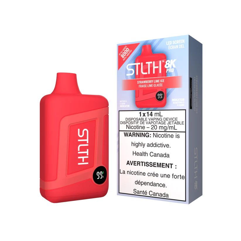 STLTH 8k Pro - Strawberry Lime Ice
