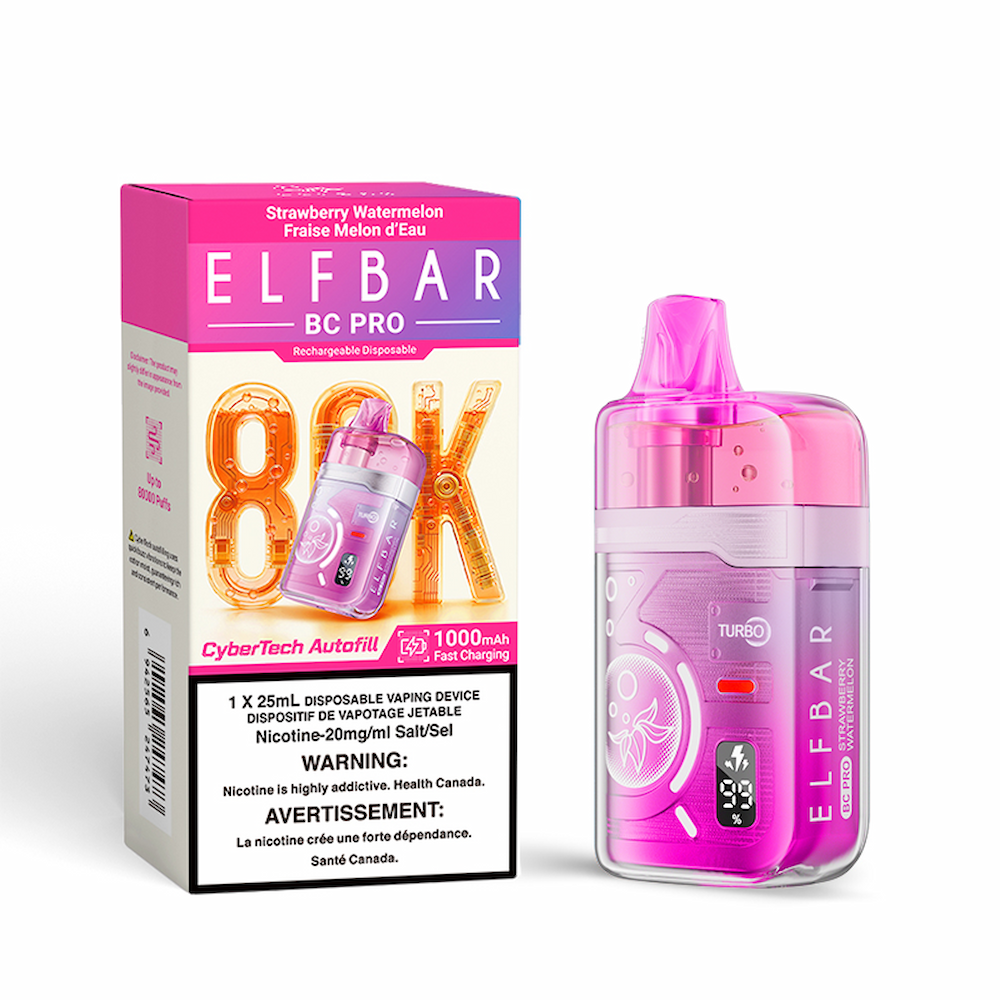 Elf Bar Bc Pro 80k Disposable Vape - Strawberry Watermelon