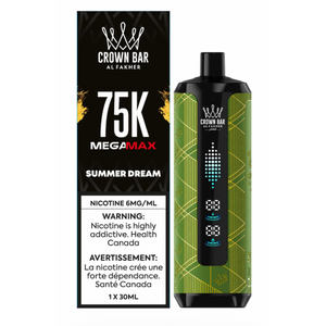 Al Fakher Crown Bar 75K Mega Max Disposable Vape - Summer Dream