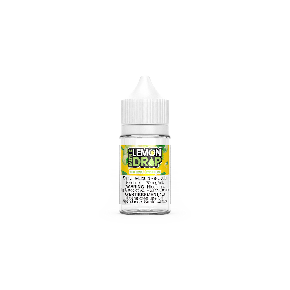 Lemon Drop Salt Nic Vape Juice - White Grape (30ml)