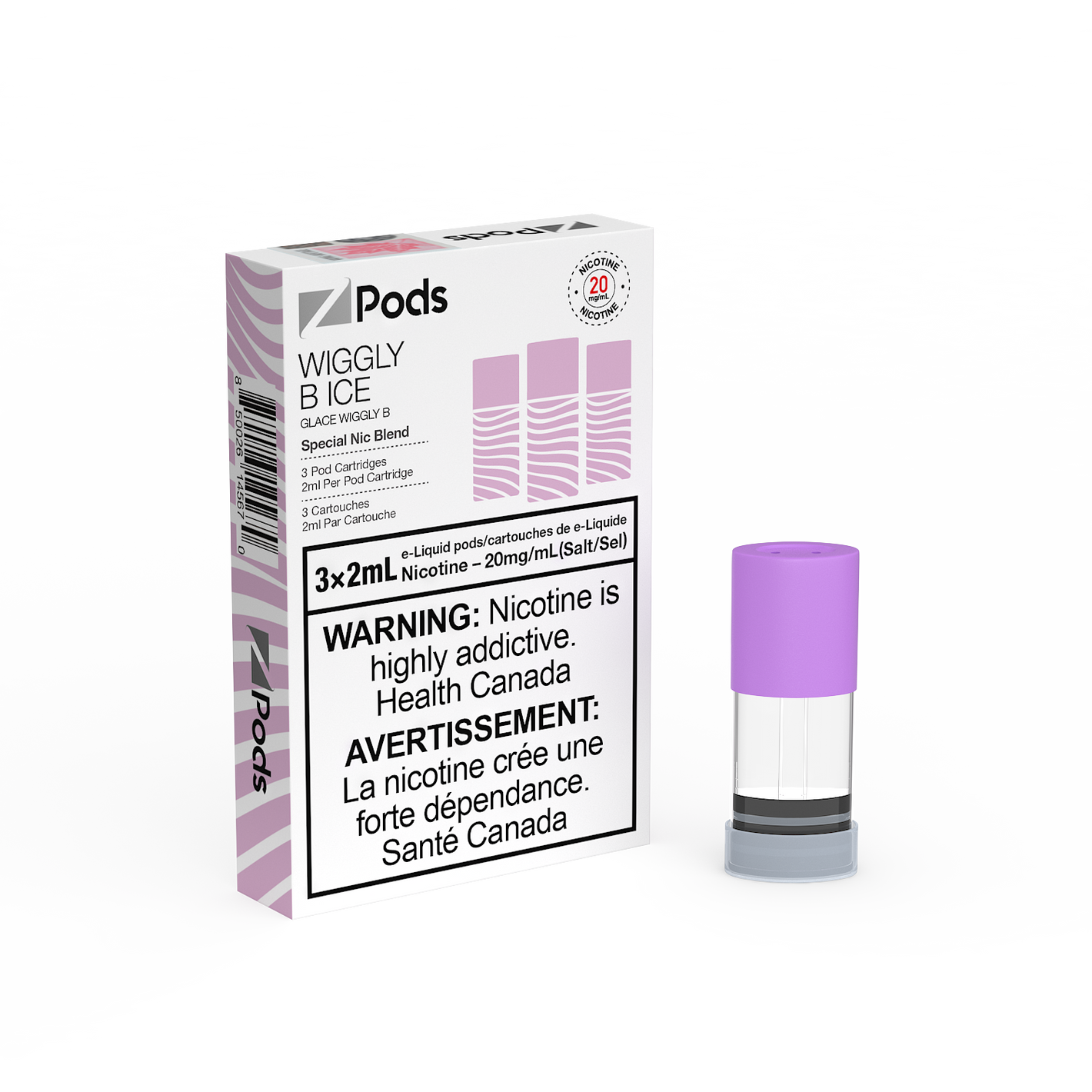 Zpods - Wiggly B Ice (GB Ice)