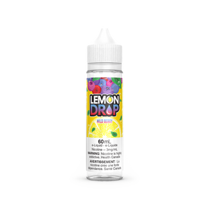 Lemon Drop Vape Juice Freebase - Wild Berry (60mL)